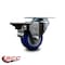 Service Caster 3'' Blue Poly Wheel Swivel Top Plate Caster Posi Brake SCC-20S314-PPUB-BLUE-PLB - alternate 3